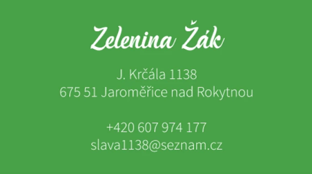 Ukázka hotové realizace