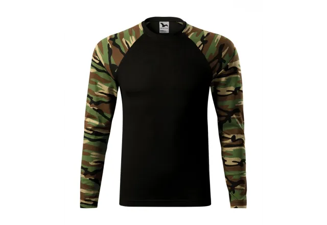 Triko unisex Camouflage LS