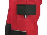 Kalhoty CXS LUXY JOSEF, pánské, červeno-černé