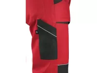Kalhoty CXS LUXY JOSEF, pánské, červeno-černé