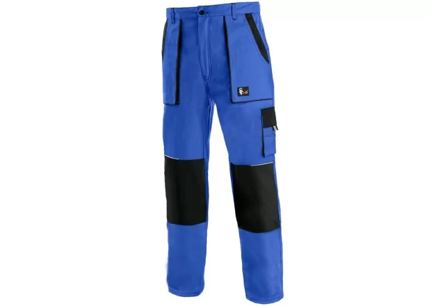 Kalhoty CXS LUXY JOSEF, prodloužené, pánské, modro-černé