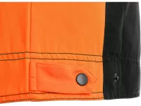 Blůza CXS SIRIUS BRIGHTON, černo-oranžová