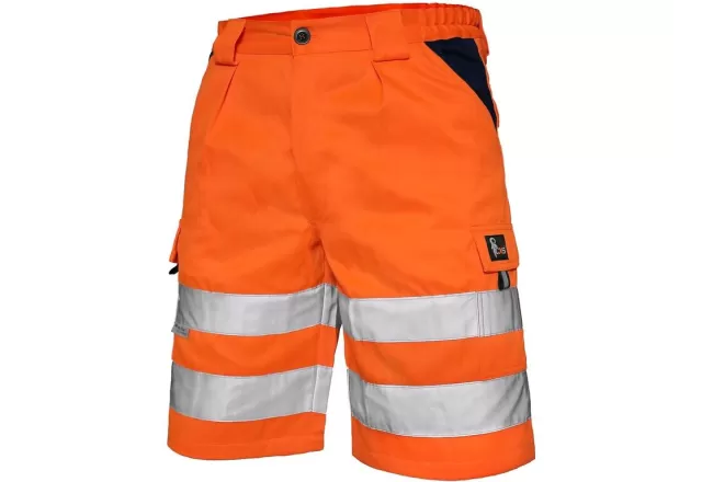 Kraťasy CXS NORWICH, výstražné, pánské, oranžové