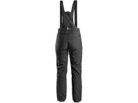 Kalhoty CXS TRENTON, zimní softshell, dámské, černé