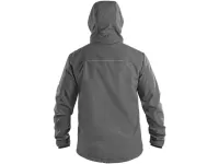 Bunda CXS STRETCH, pánská, softshell, šedá
