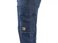Kalhoty jeans CXS ALBI, pánské, modré