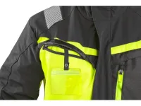 Blůza CXS NAOS HV, pánská, černá-žlutá Hi-Vis, reflexní pruhy