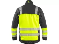 Blůza CXS NAOS HV, pánská, černá-žlutá Hi-Vis, reflexní pruhy