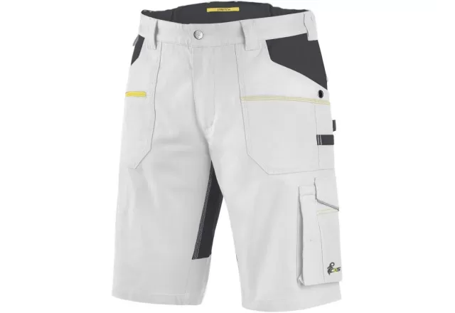 Kraťasy CXS STRETCH, pánské, bílo-šedé