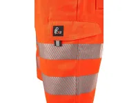 Kraťasy CXS NORWICH výstražné, pánské, oranžovo-modré