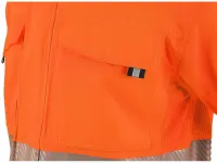Blůza CXS HALIFAX, pánská, výstražná se síťovinou, oranžovo-modrá