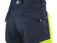 Kalhoty CXS HALIFAX, pánské, výstražné se síťovinou, žluto-modré