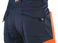 Zahradníky CXS HALIFAX, pánské, výstražné se síťovinou, oranžovo-modré