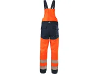 Zahradníky CXS HALIFAX, pánské, výstražné se síťovinou, oranžovo-modré