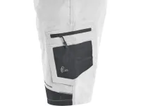 Kraťasy CXS SOLIS FLEX, pánské, bílo-šedé