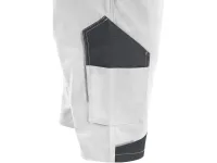 Kraťasy CXS SOLIS FLEX, pánské, bílo-šedé