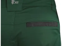 Kraťasy CXS SOLIS FLEX, pánské, zeleno-černé